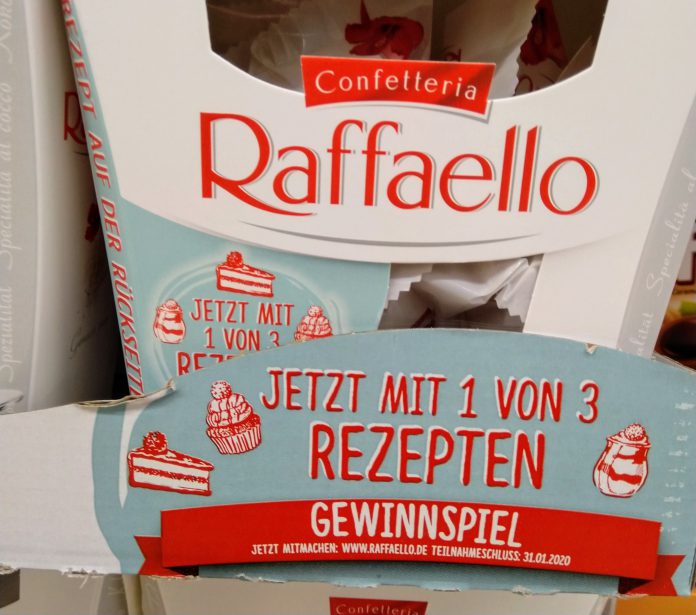 Backen mit Ferrero Rocher, Giotto, Raffaello Backen mit Ferrero Rocher, Giotto, Raffaello