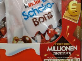 Ferrero Millionen Memory: Preise für 10 Millionen Euro gewinnen