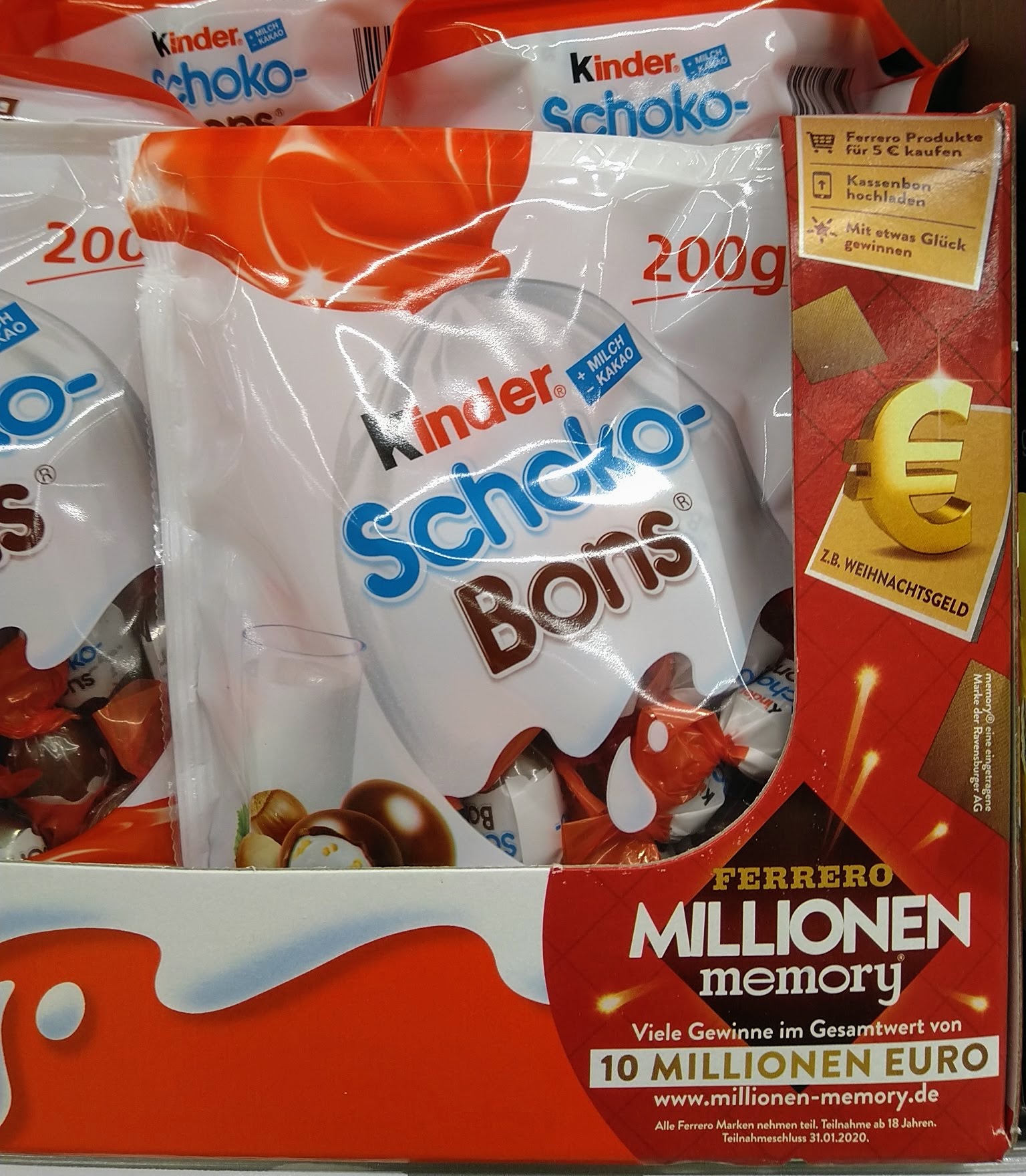 Ferrero Millionen Memory: 10 Mio Euro Gewinnspiel ...