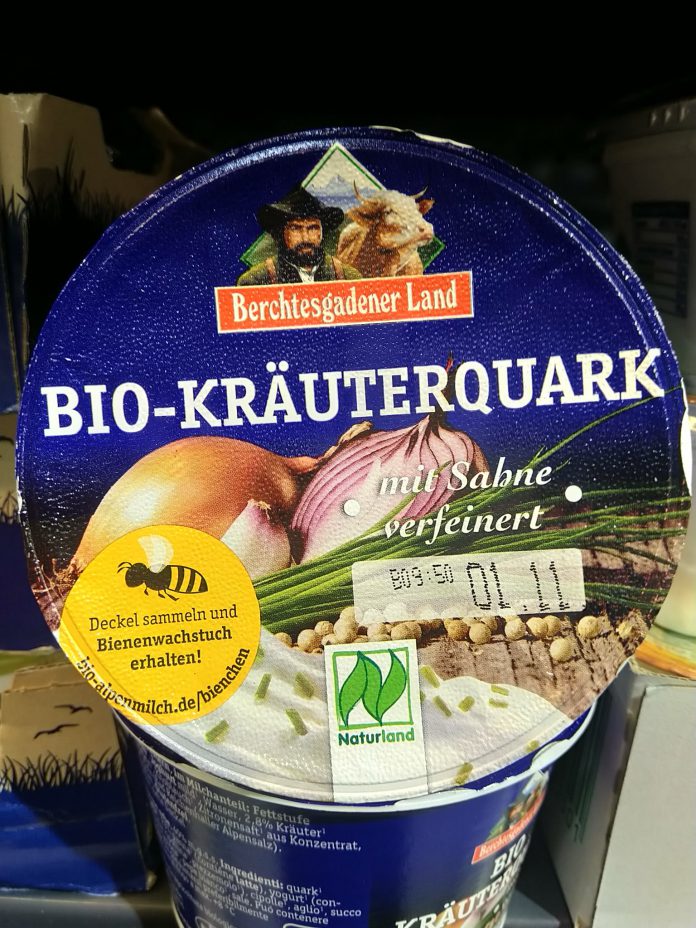 Molkerei Milchhof Berchtesgadener Land - Bienenwachstuch Molkerei Milchhof Berchtesgadener Land - Bienenwachstuch
