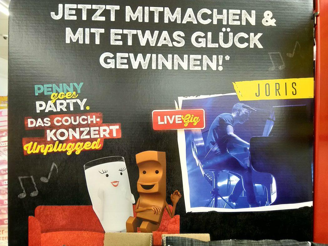 Penny goes Party - Joris Couch-Konzert unplugged Penny goes Party - Joris Couch-Konzert unplugged