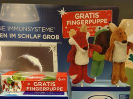 Aptamil Kindermilch - Sigikid Fingerpuppen