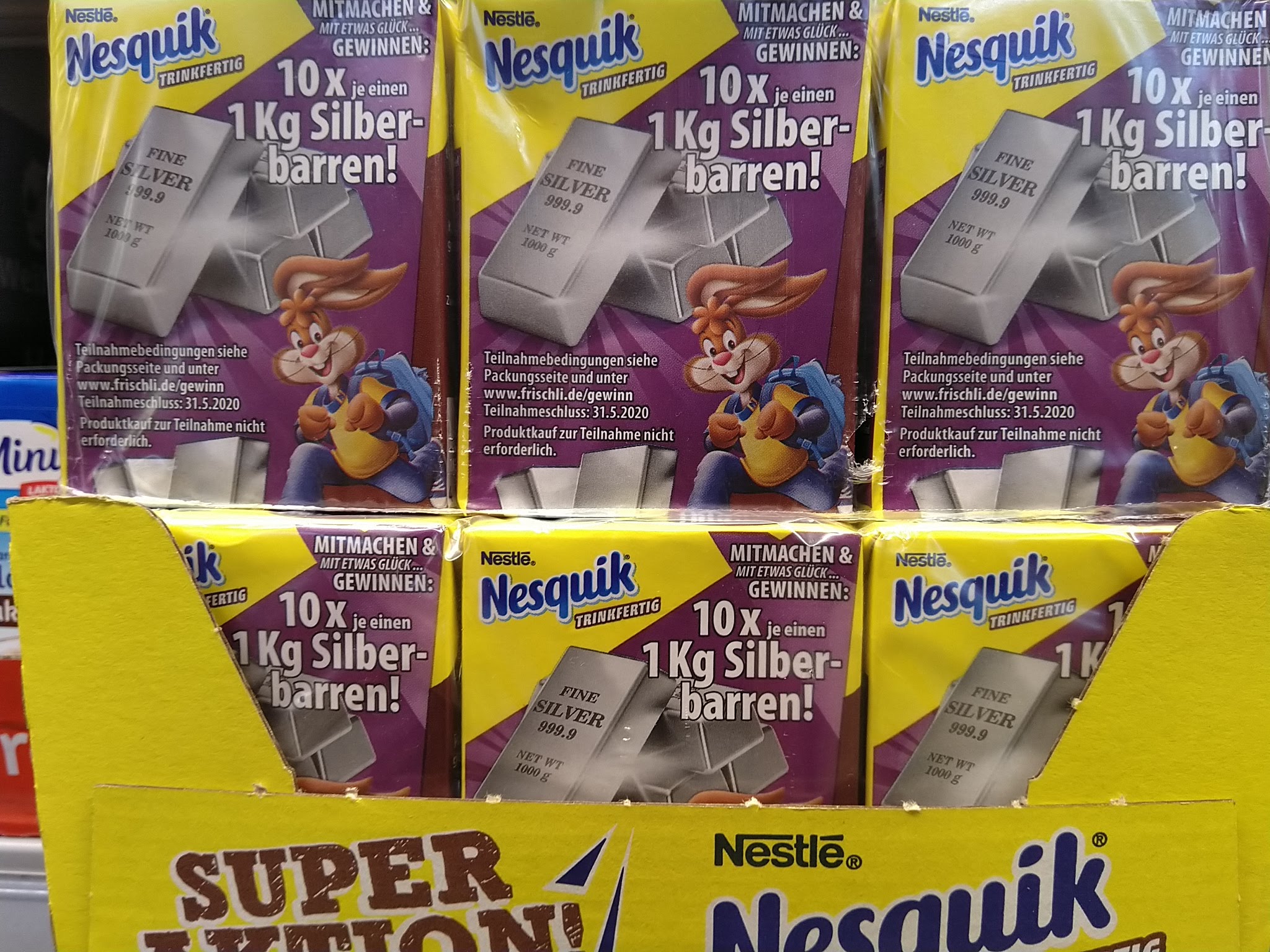 Nesquik Silberbarren