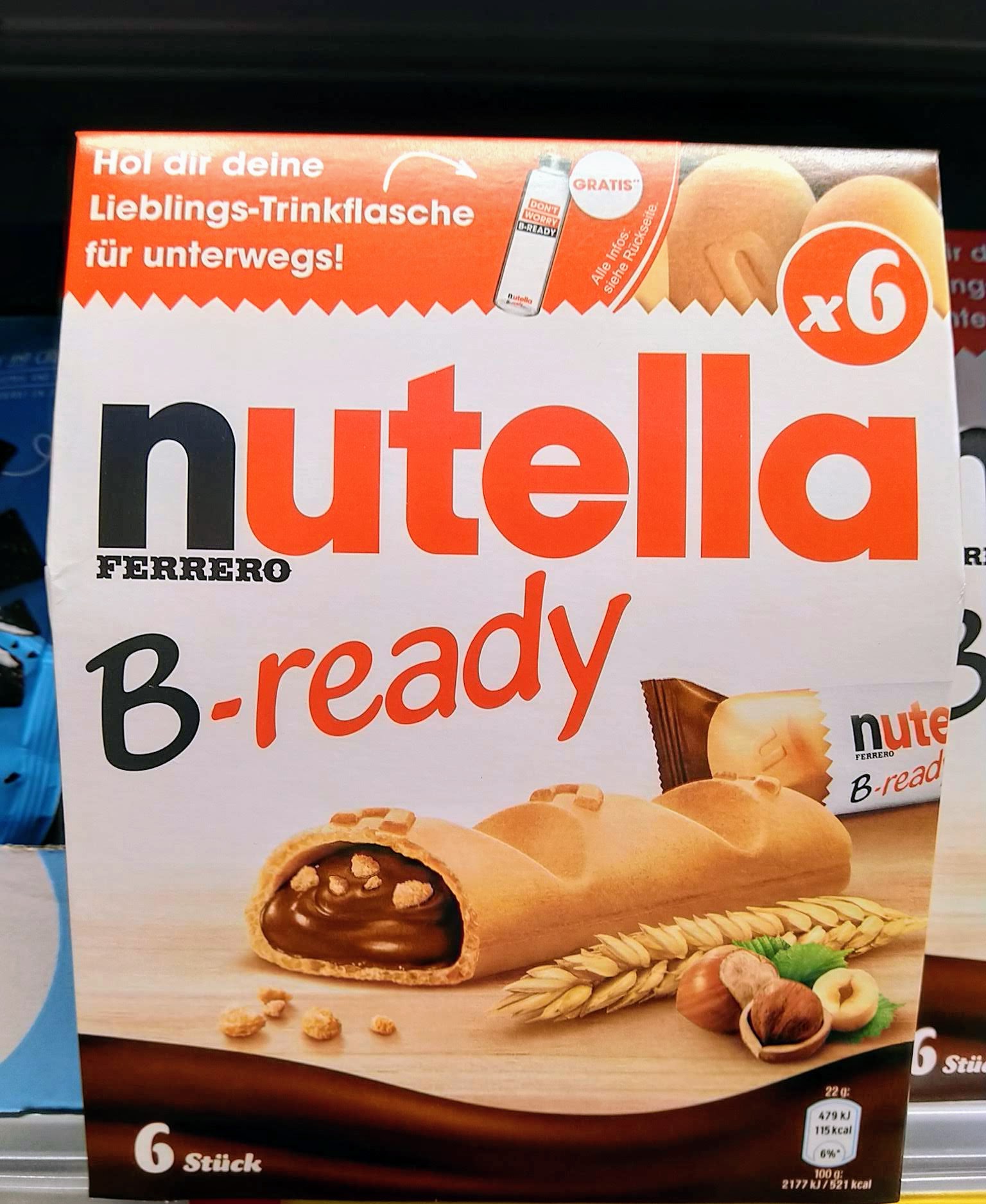 Nutella B-ready Trinkflasche