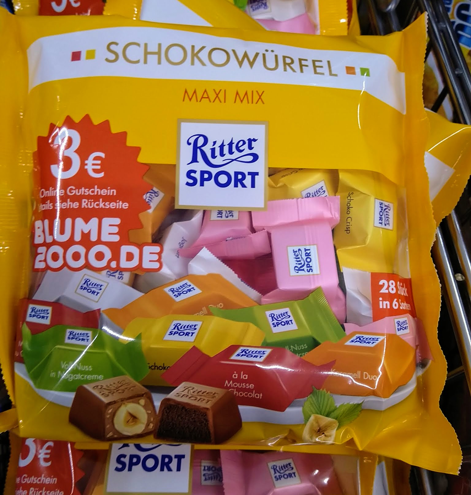 ritter-sport-blume2000-geschenkt