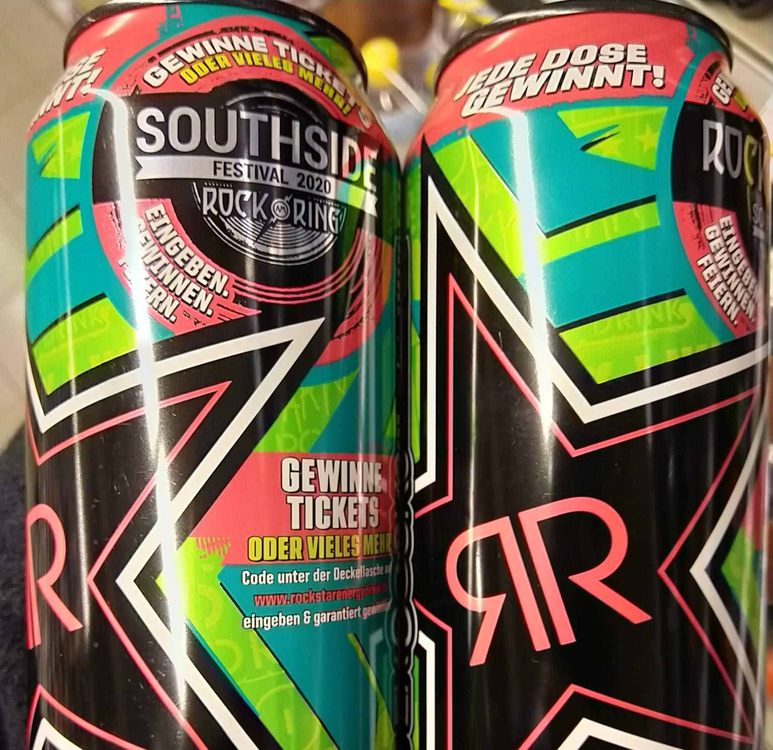 Rockstar Energy Drink verlost TIckets für Rock am Ring und Southside Festival 2020