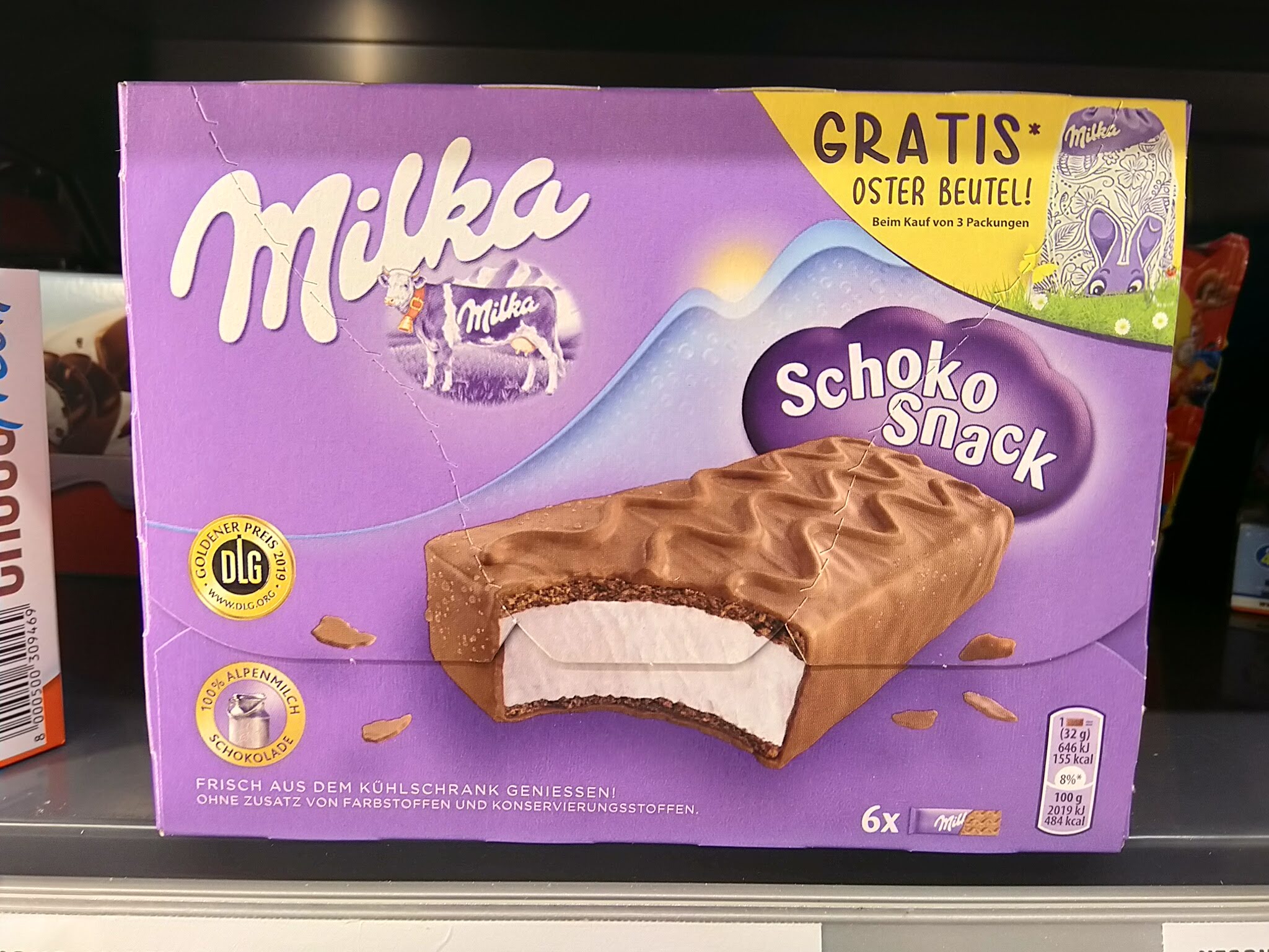 Milka Schoko Snack Osterbeutel