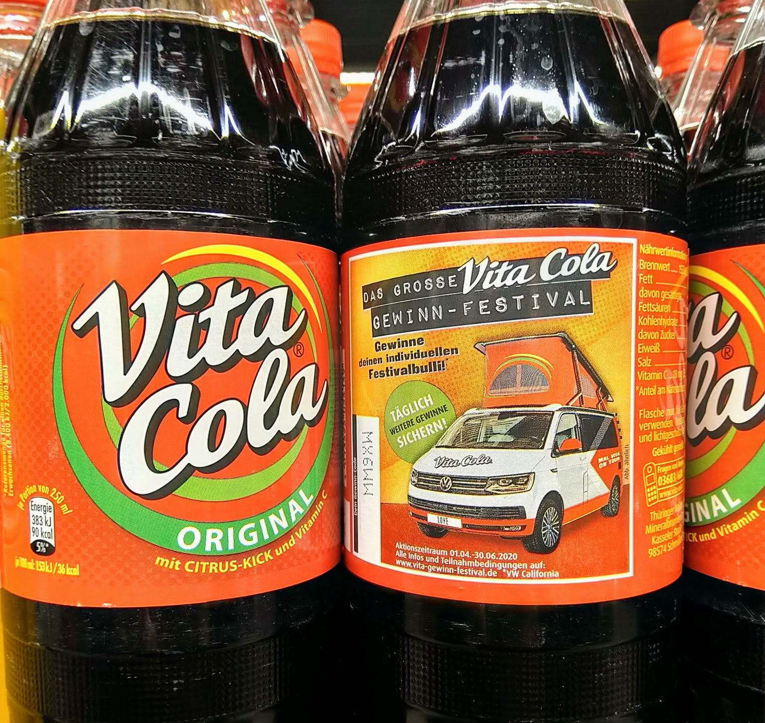 Vita Cola - Gewinnfestival VW California