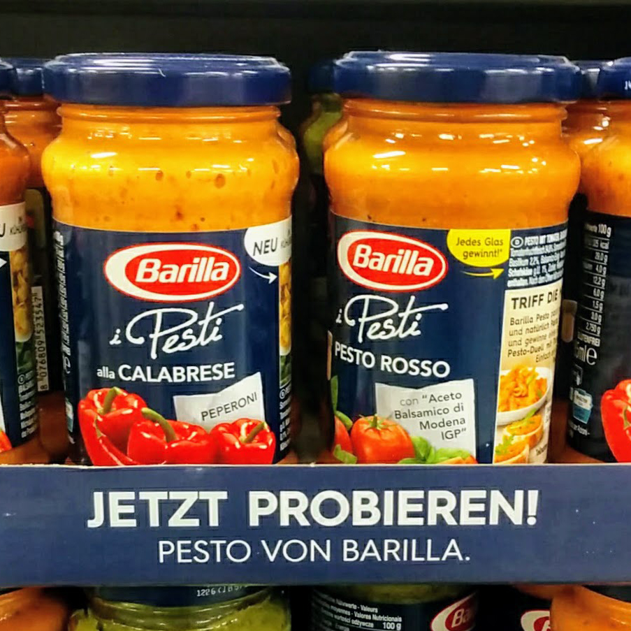 Barilla Grill mit Pesto - Weber-Grill