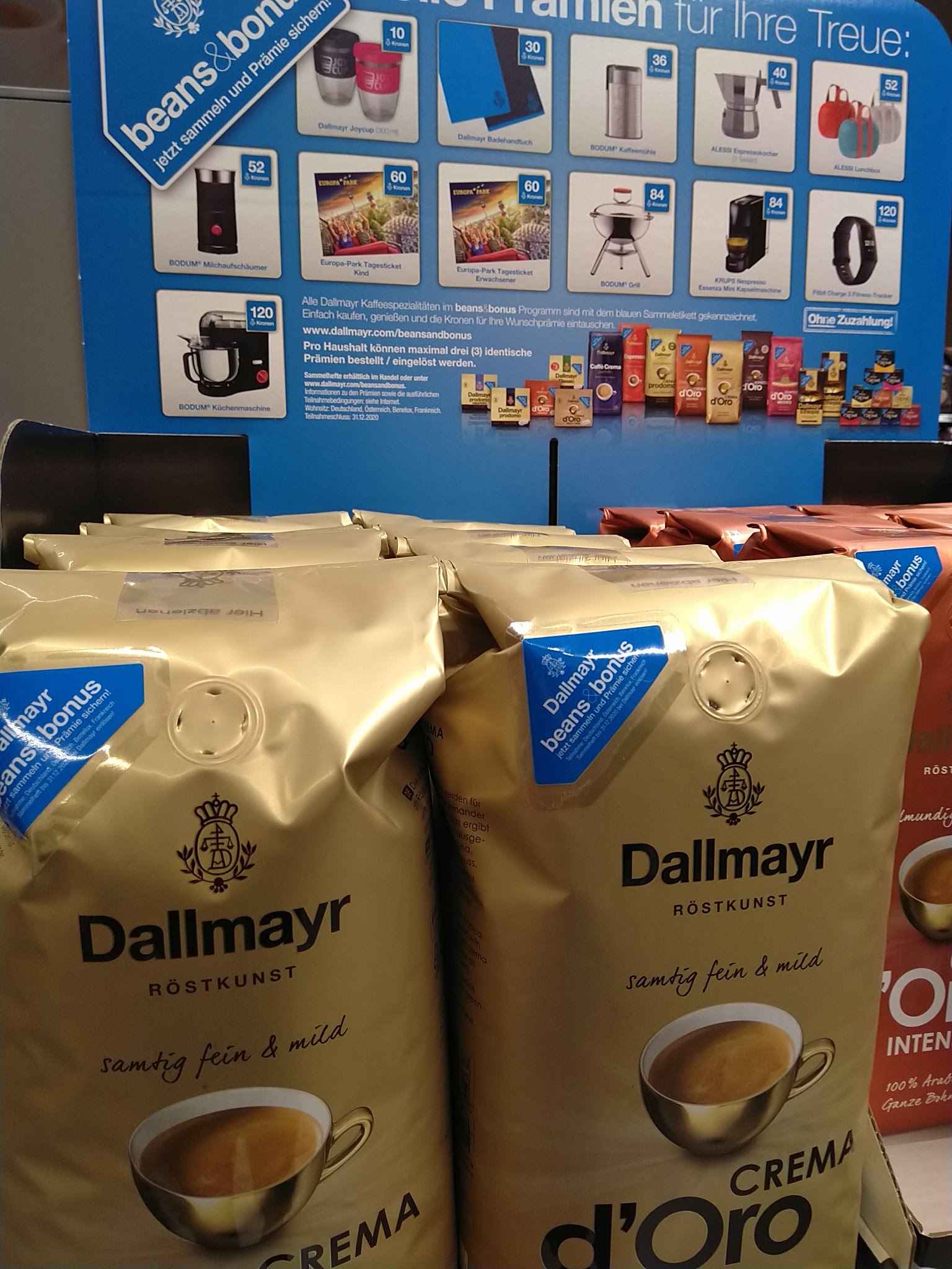 Dallmayr Beans & Bonus 2020 Dallmayr Beans & Bonus 2020