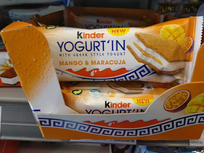 Ferrero kinder YOGURT'IN Ferrero kinder YOGURT'IN
