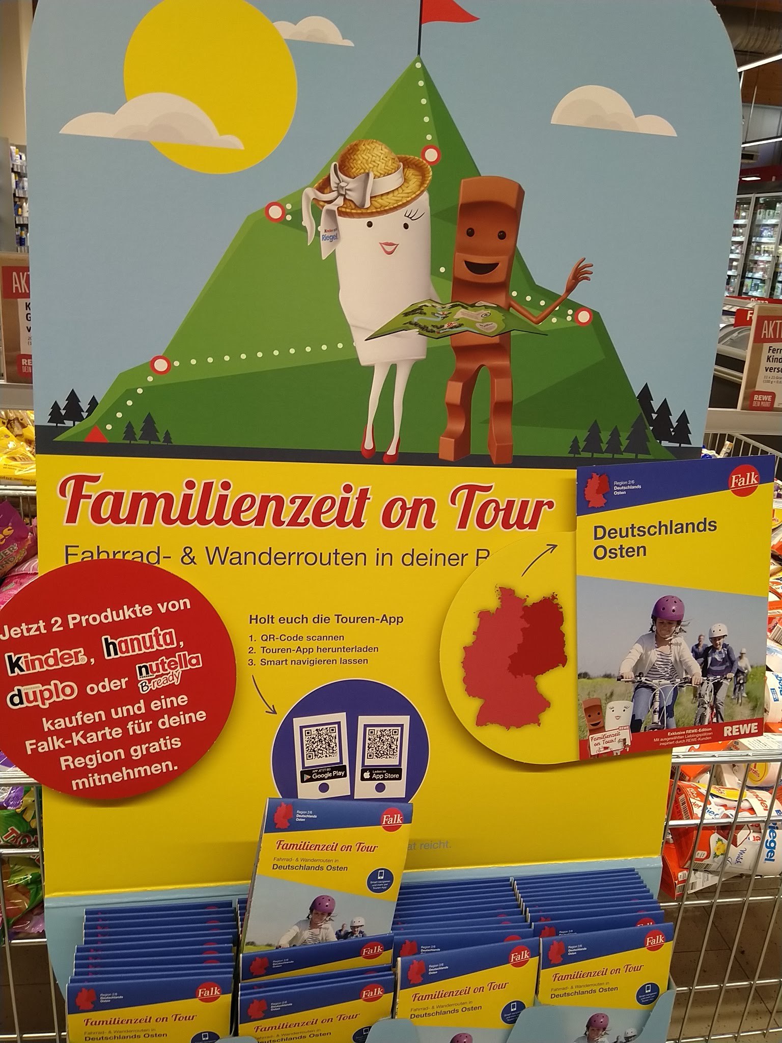 Rewe Ferrero Falk Familienzeit on tour Rewe Ferrero Falk Familienzeit on tour