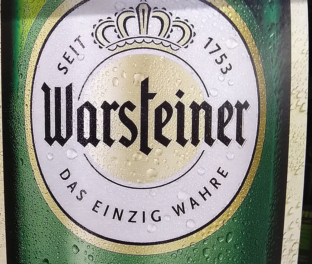 Warsteiner Grillschürze