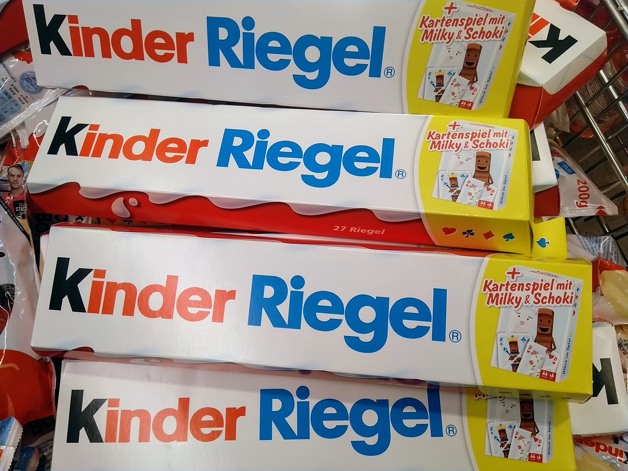 Kinder Riegel - Kartenspiel Milky Schoki