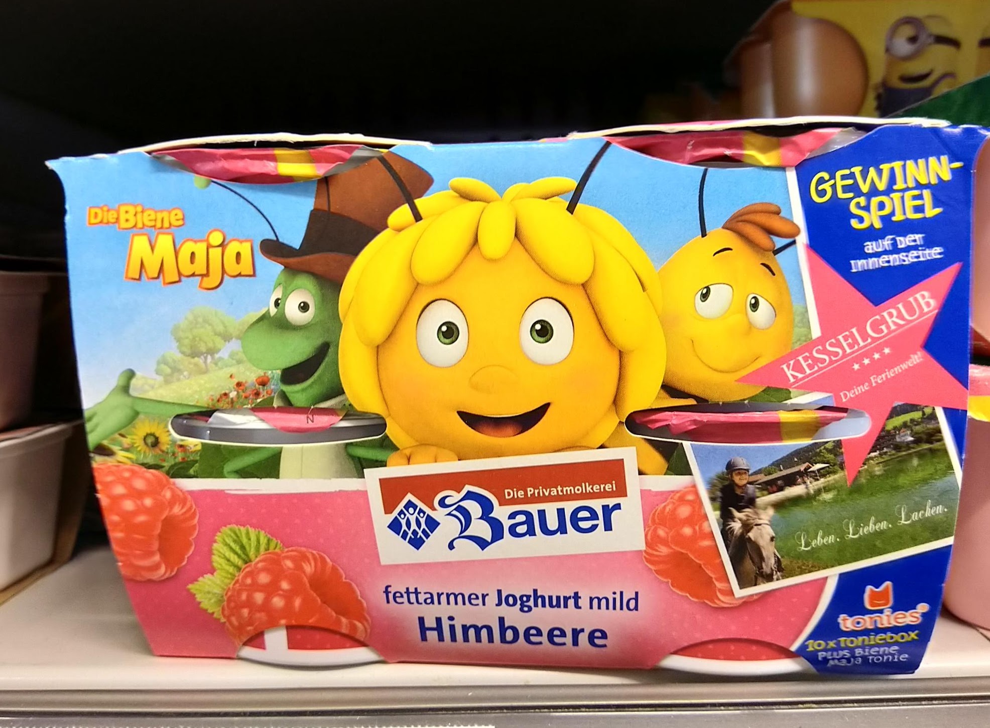 Bauer Joghurt Biene Maja - Familien-Urlaub, Toniesbox gewinnen