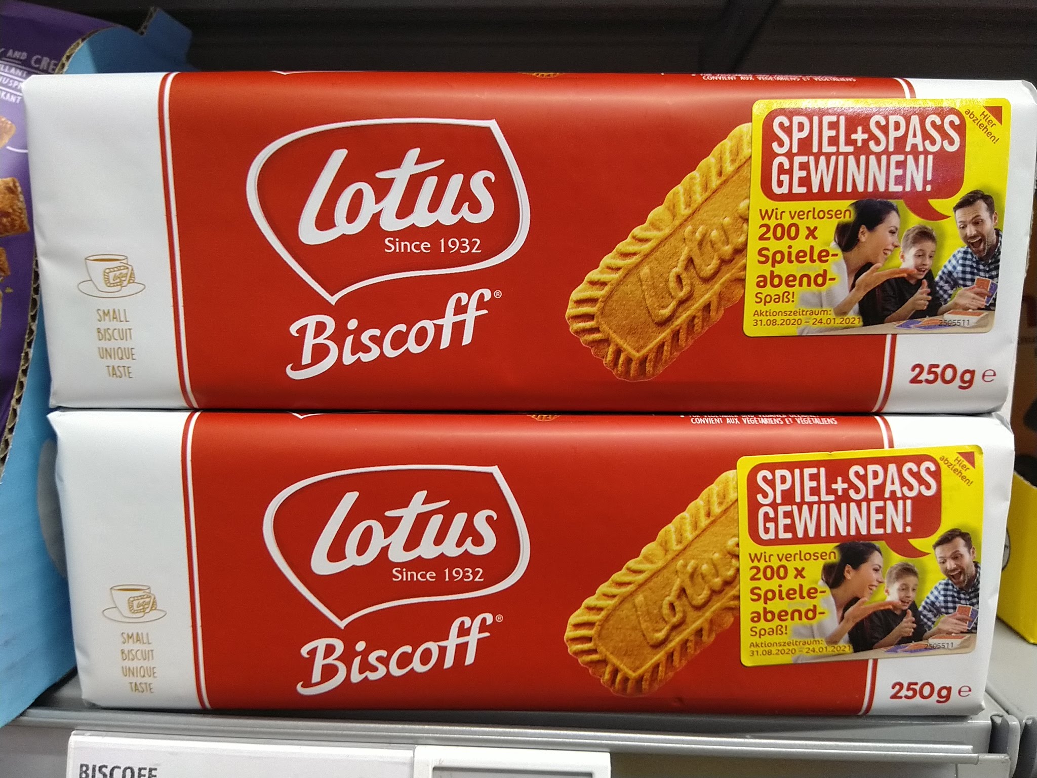 Lotus Biscoff Spiel + Spaß gewinnen - Spieleabend-Spaß