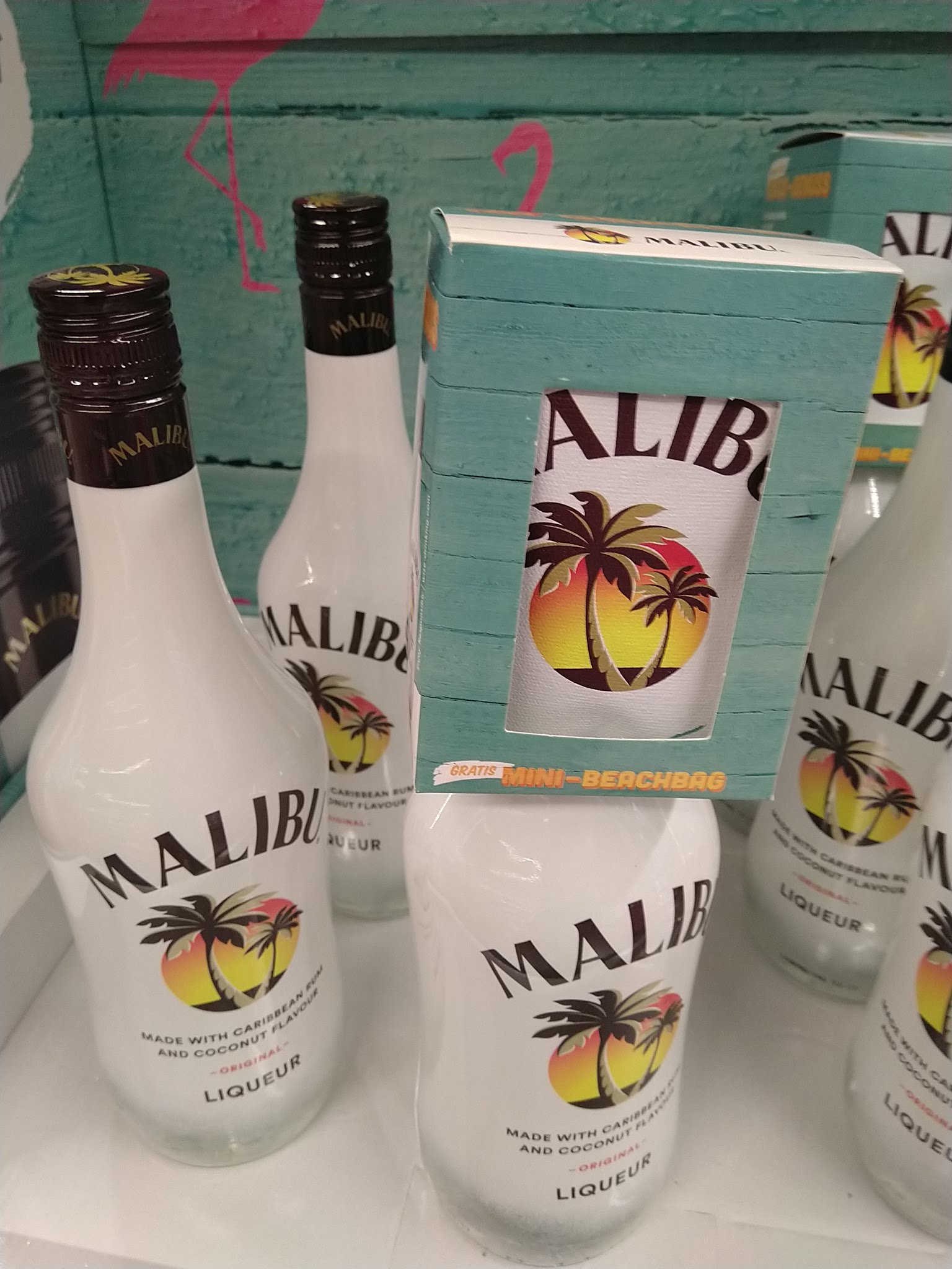 Malibu Rum - Mini-Beachbag gratis