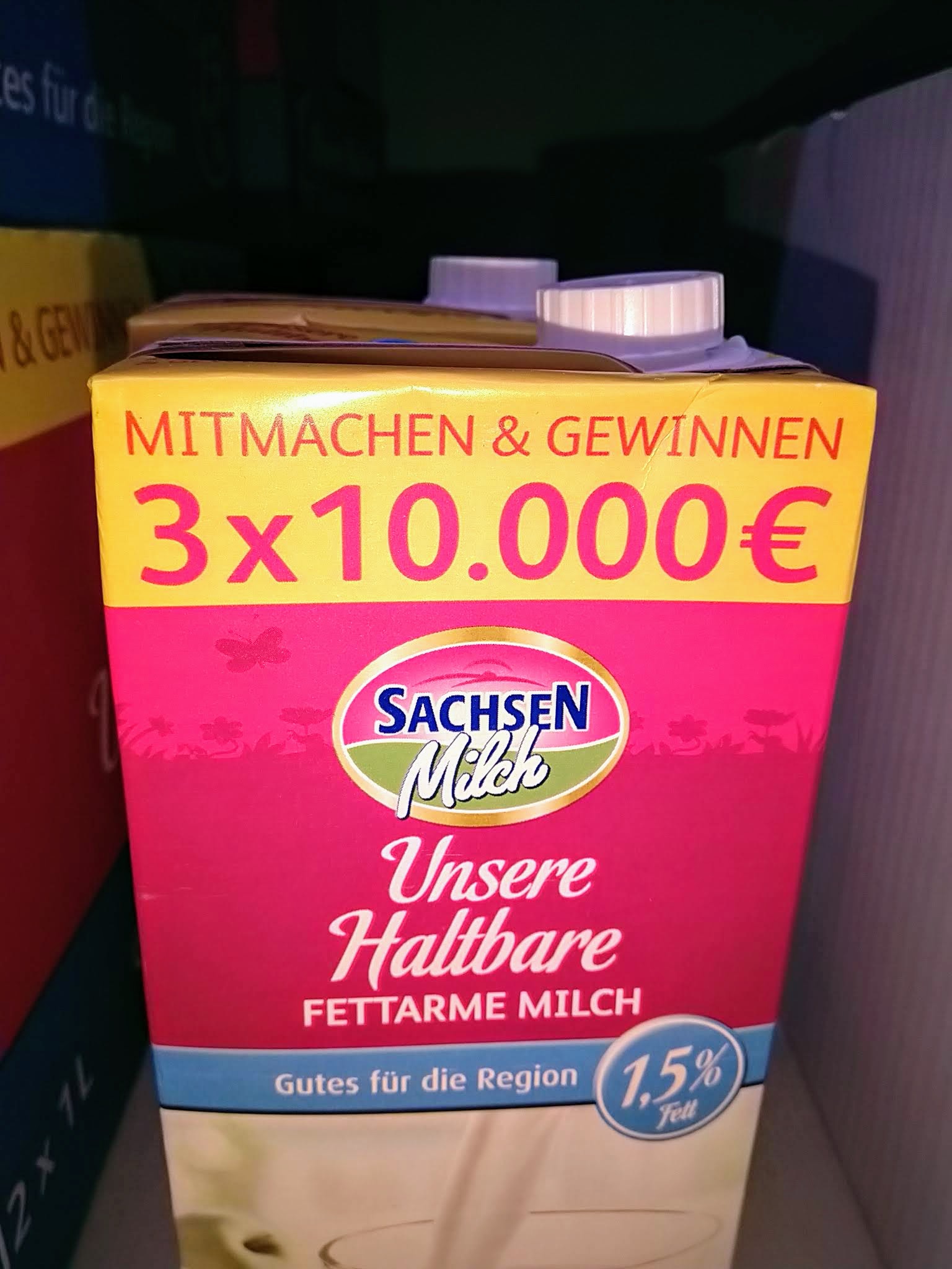 Sachsen sucht die singende Milch - Mitmachen und gewinnen - Sachsenmilch Unsere Haltbare