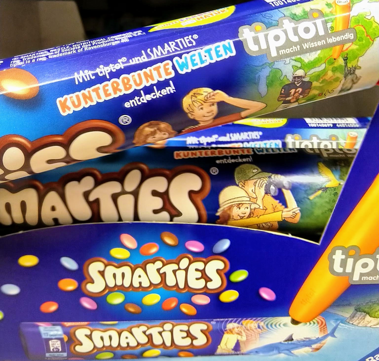 Smarties und Tiptoi: Kunterbunte Welten entdecken