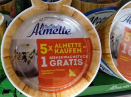 Almette und Grünländer: Bienenwachstuch gratis