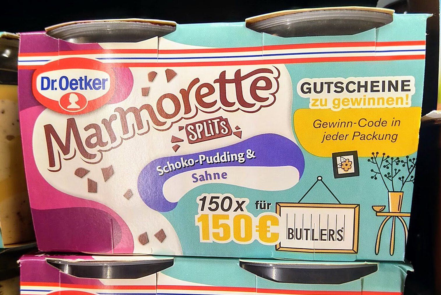 Dr. Oetker Marmorette: Butlers-Gutscheine gewinnen