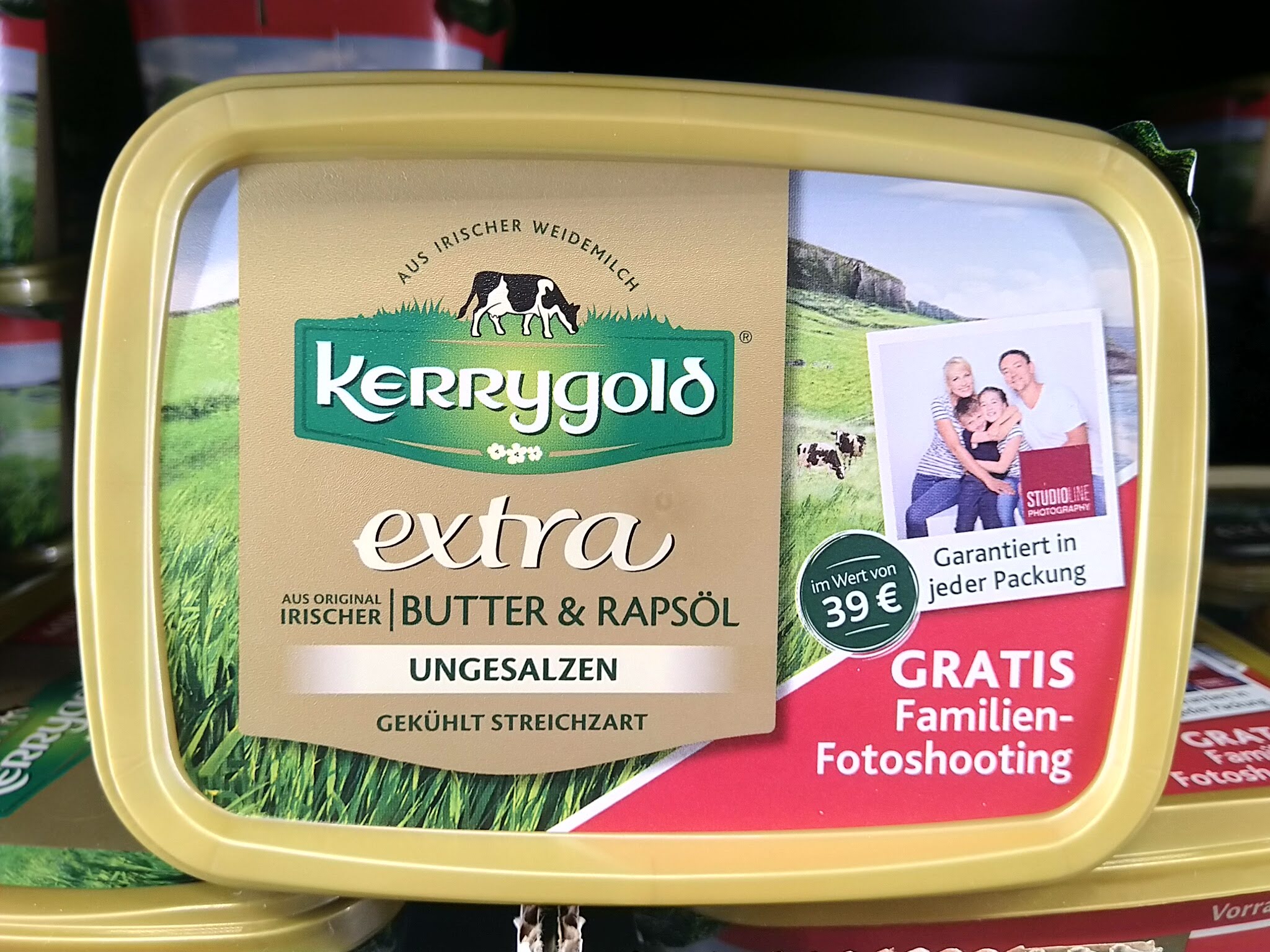 Kerrygold: Familien-Fotoshooting gratis