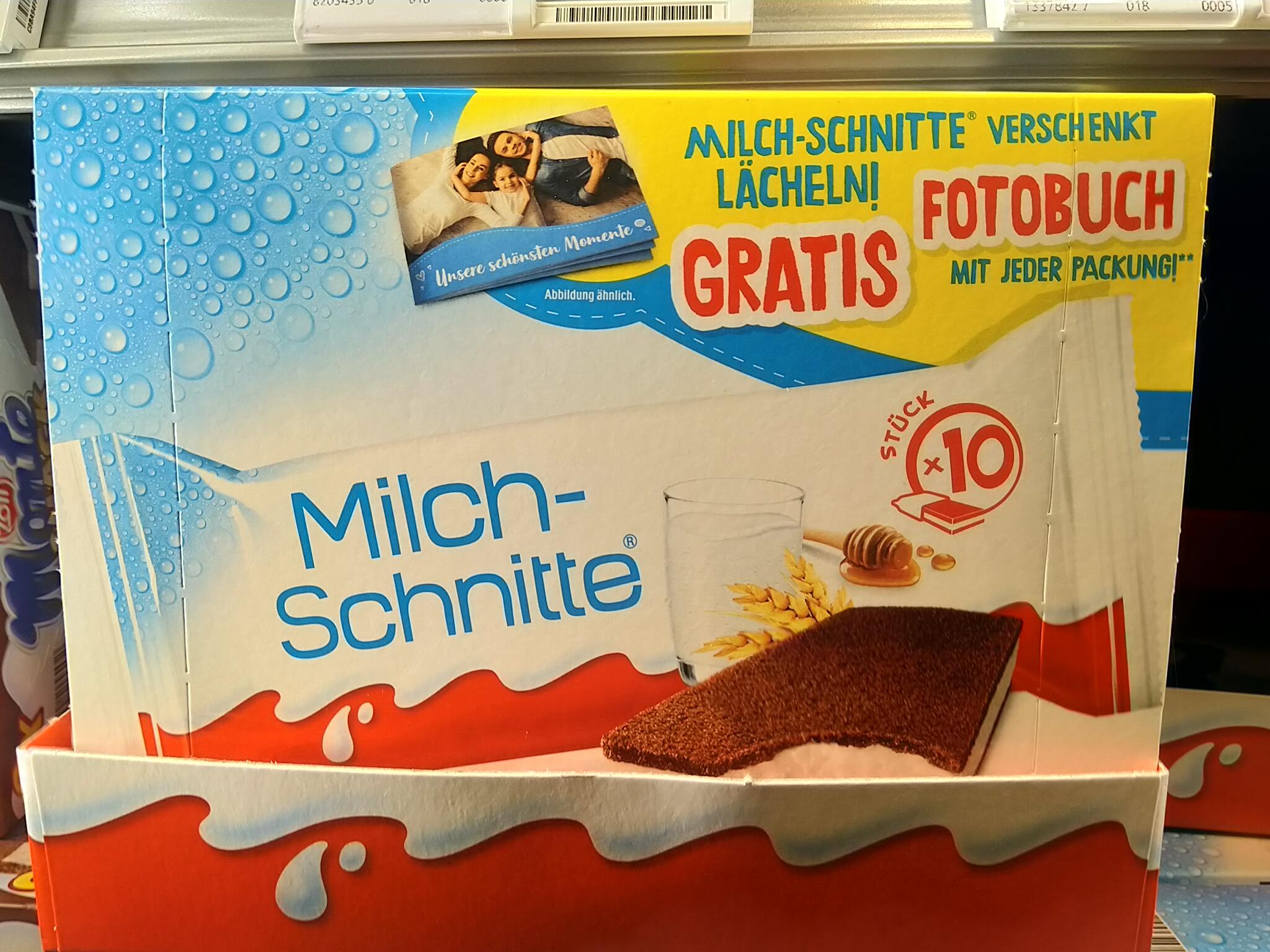 Milch-Schnitte Fotobuch gratis