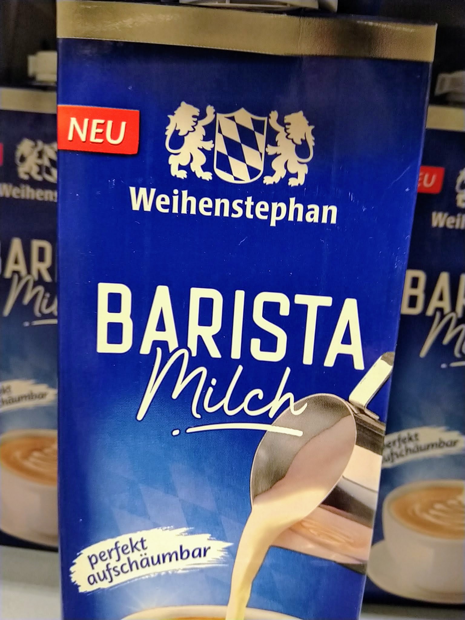 Weihenstephan Barista Milch verlost Philips Espresso 5400 LatteGo