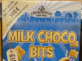 Crownfield Cereals Gewinncode Promotion