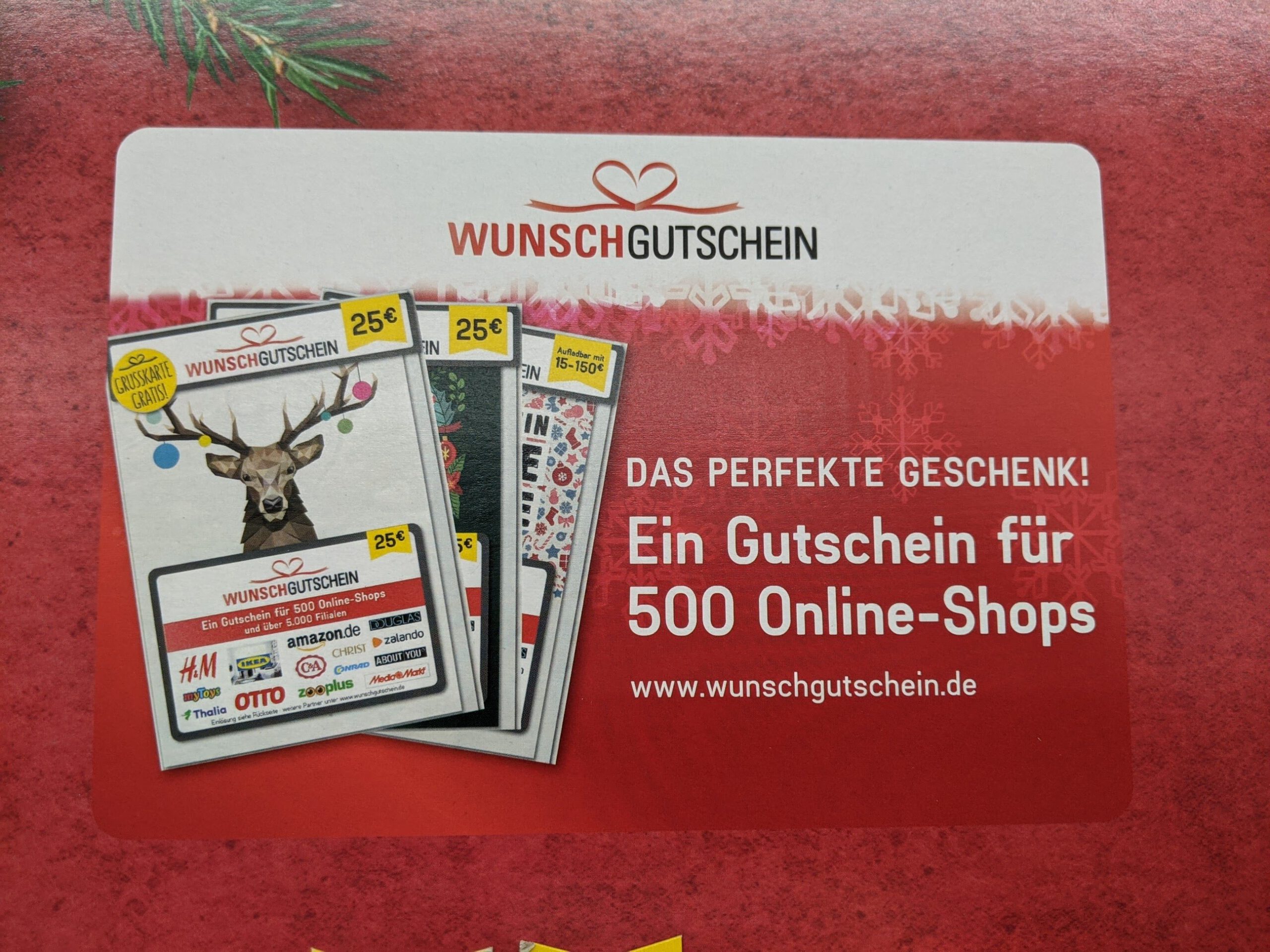 Aldiventskalender - Gewinnspiel Aldi Nord und Aldi Süd - Wunschgutschein