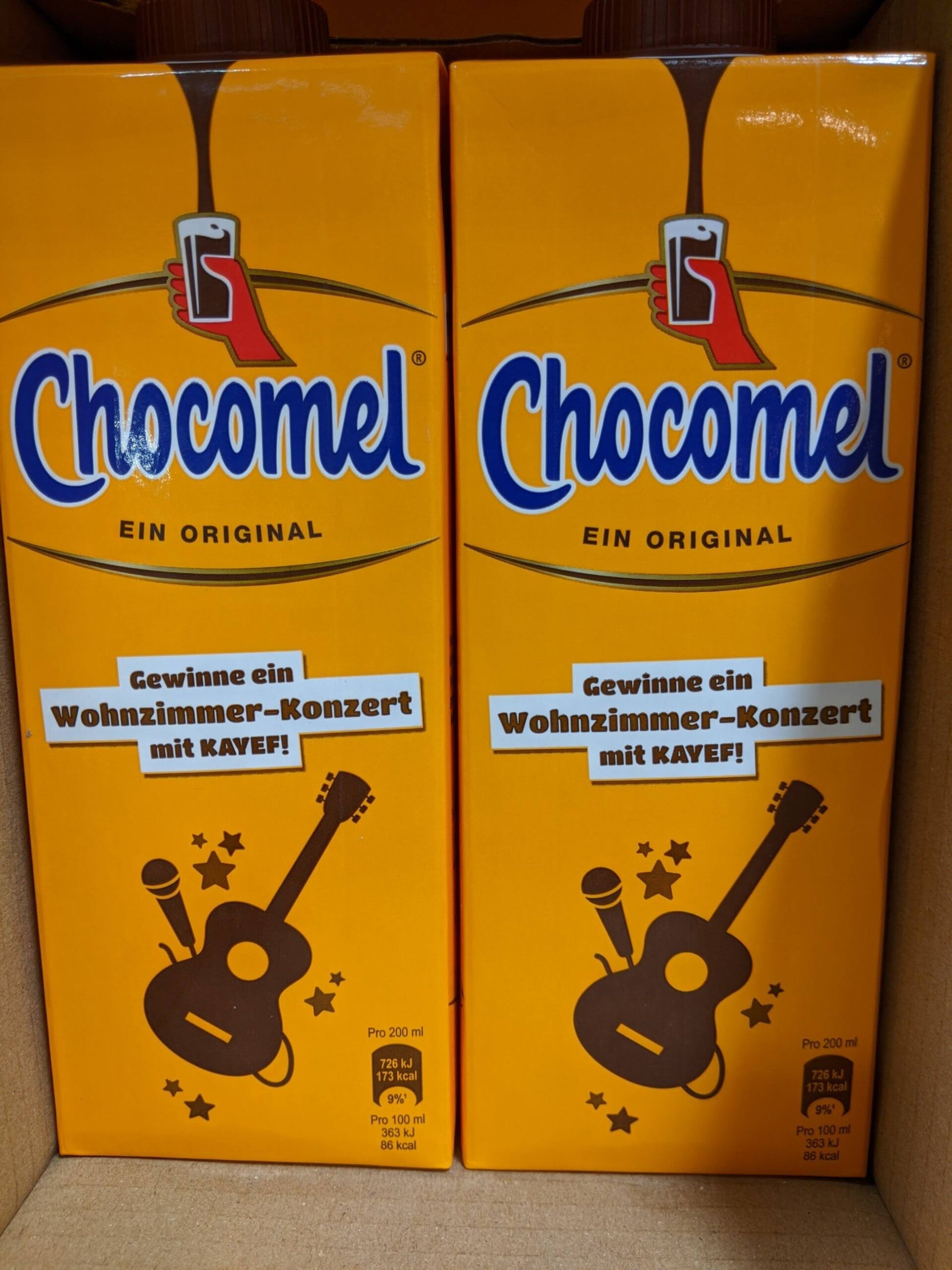 Chocomel: Wohnzimmer-Konzert mit