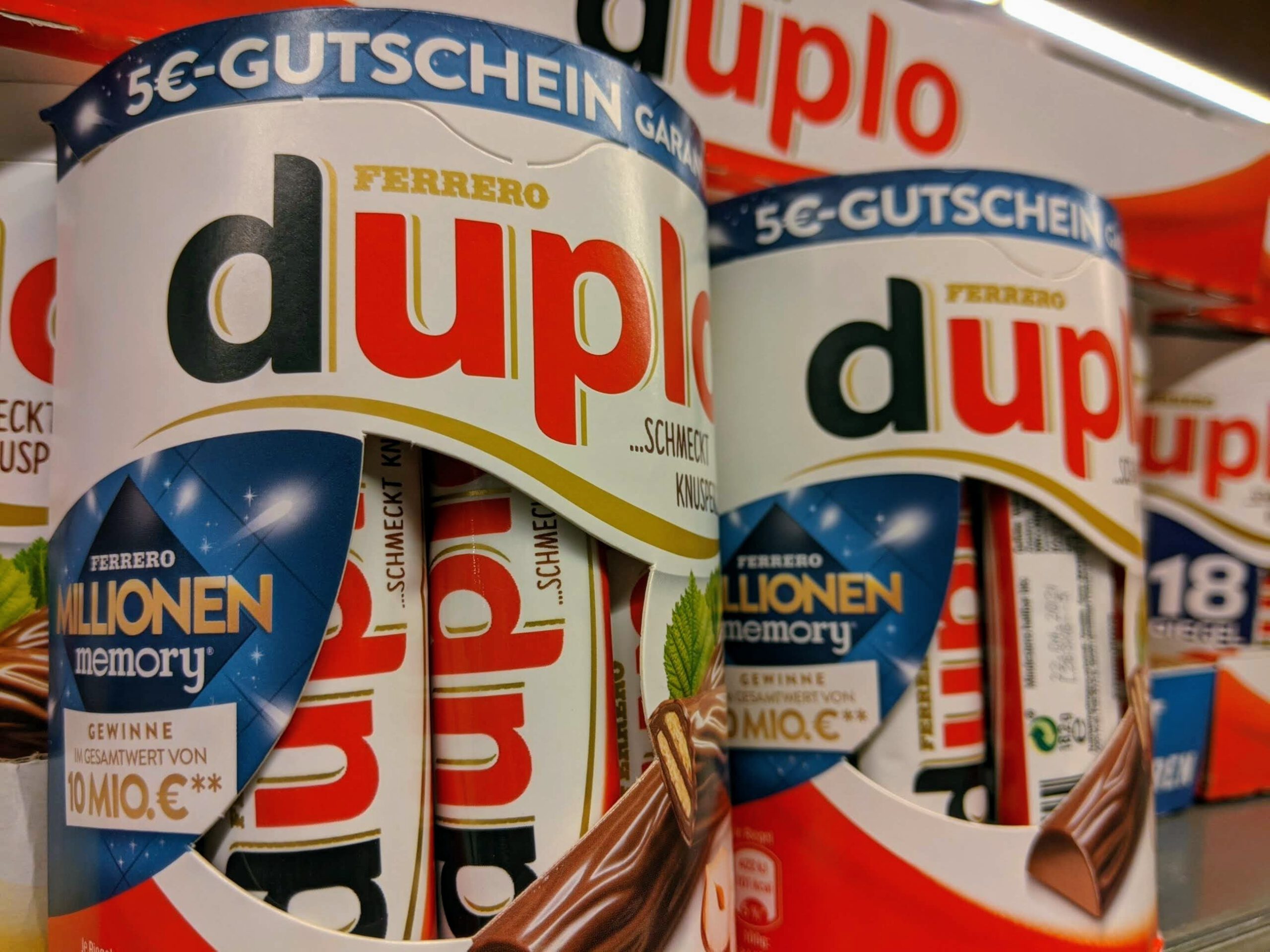 Duplo - Ferrero Millionen Memory - Preise für 10 Millionen Euro gewinnen