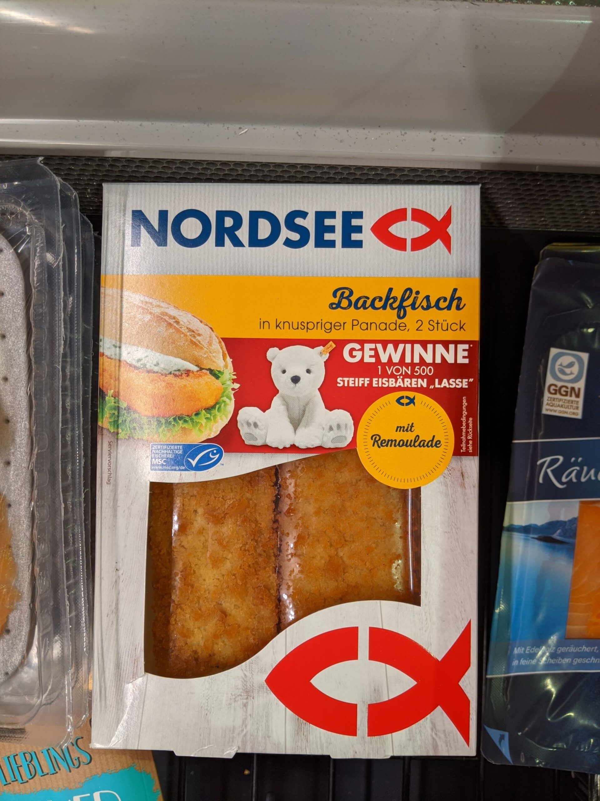 Nordsee: Steiff Eisbär Lasse gewinnen