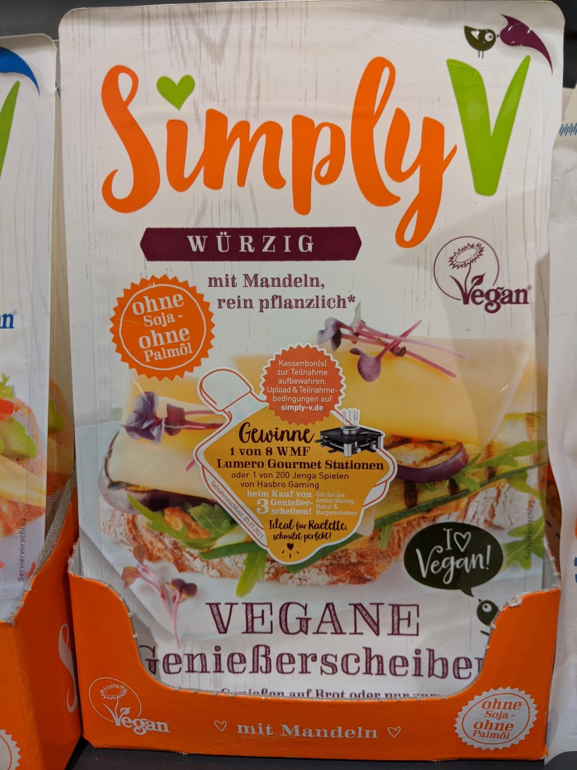 Simply V vegane Genießerscheiben: WMF Lumero Gourmet-Station und Jenga-Spiel gewinnen