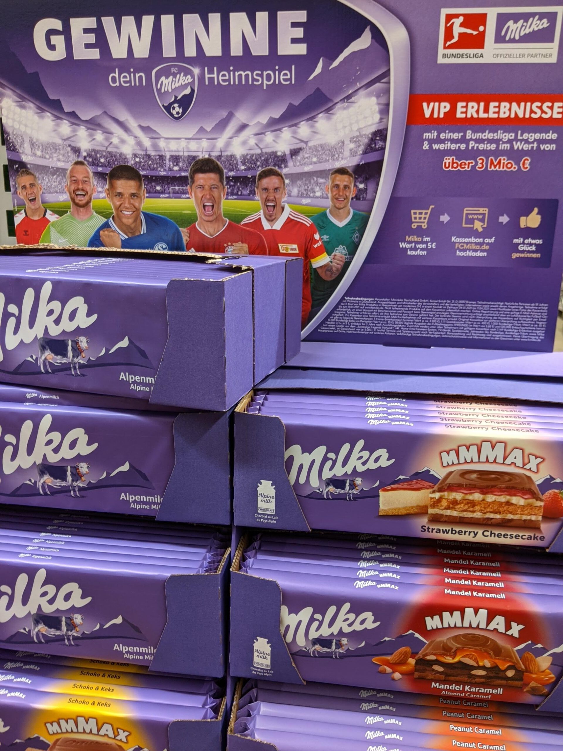 FC Milka Heimspiel - Rewe Extra-Gewinnspiel