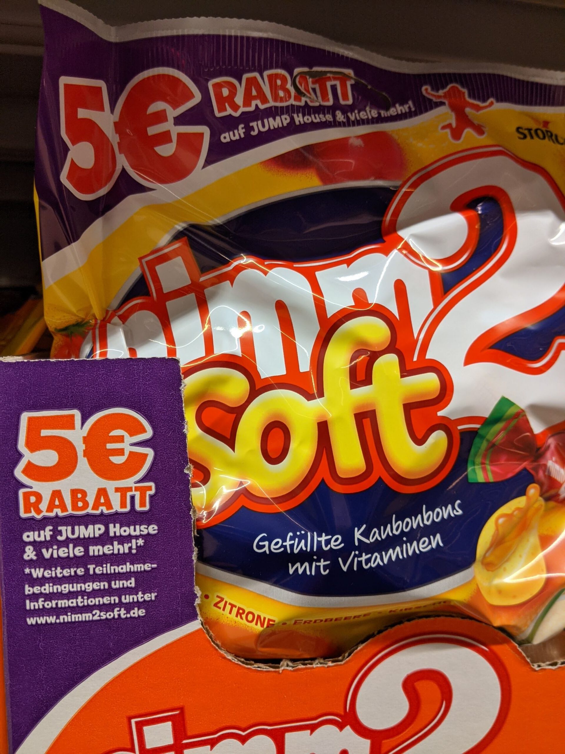 Nimm2 Soft: 5-Euro-Rabatt für Jump House