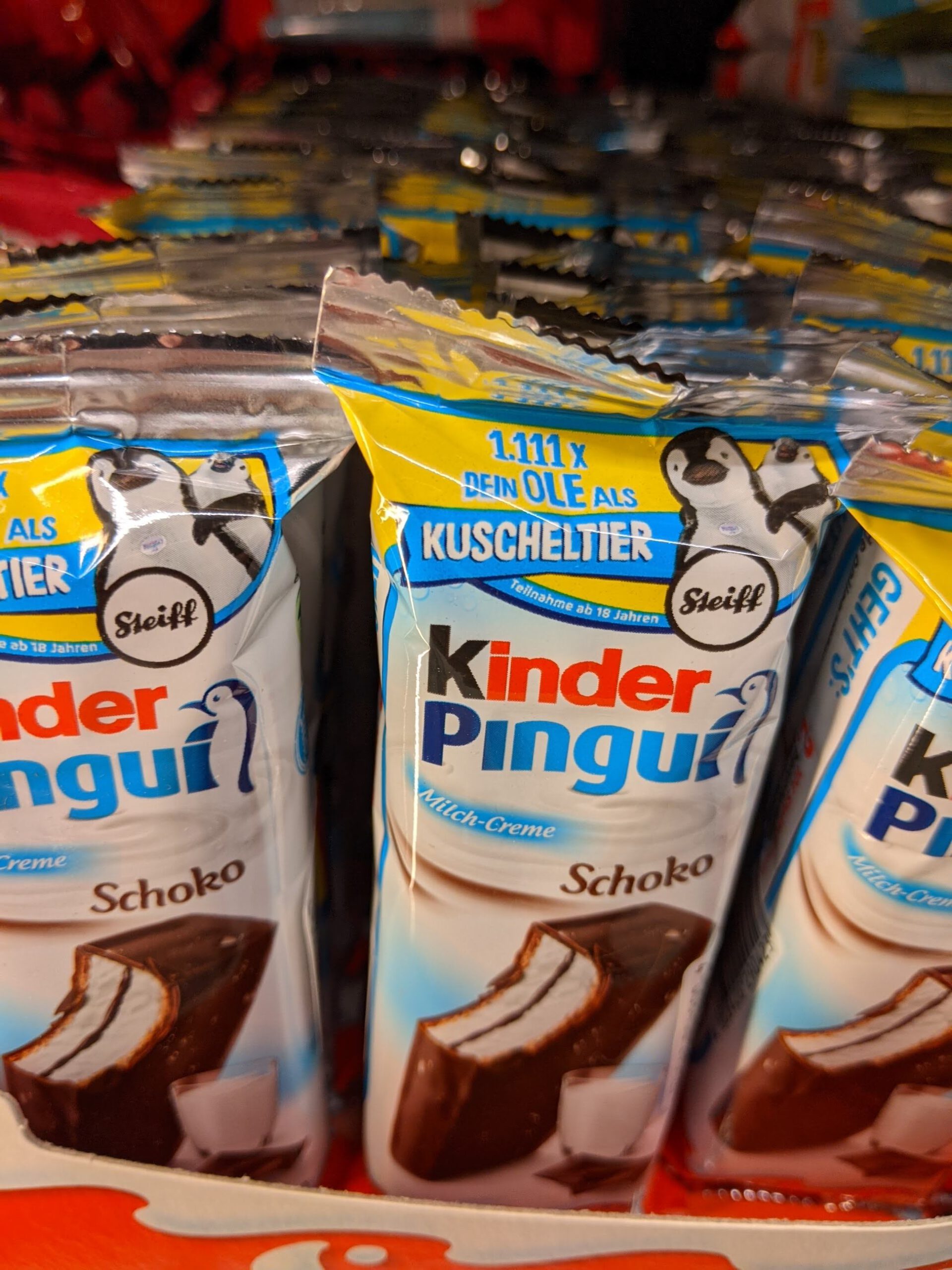 Kinder Pingui: Ole Kuscheltier gewinnen - Steiff Rabatt Gutschein gratis - Code eingeben