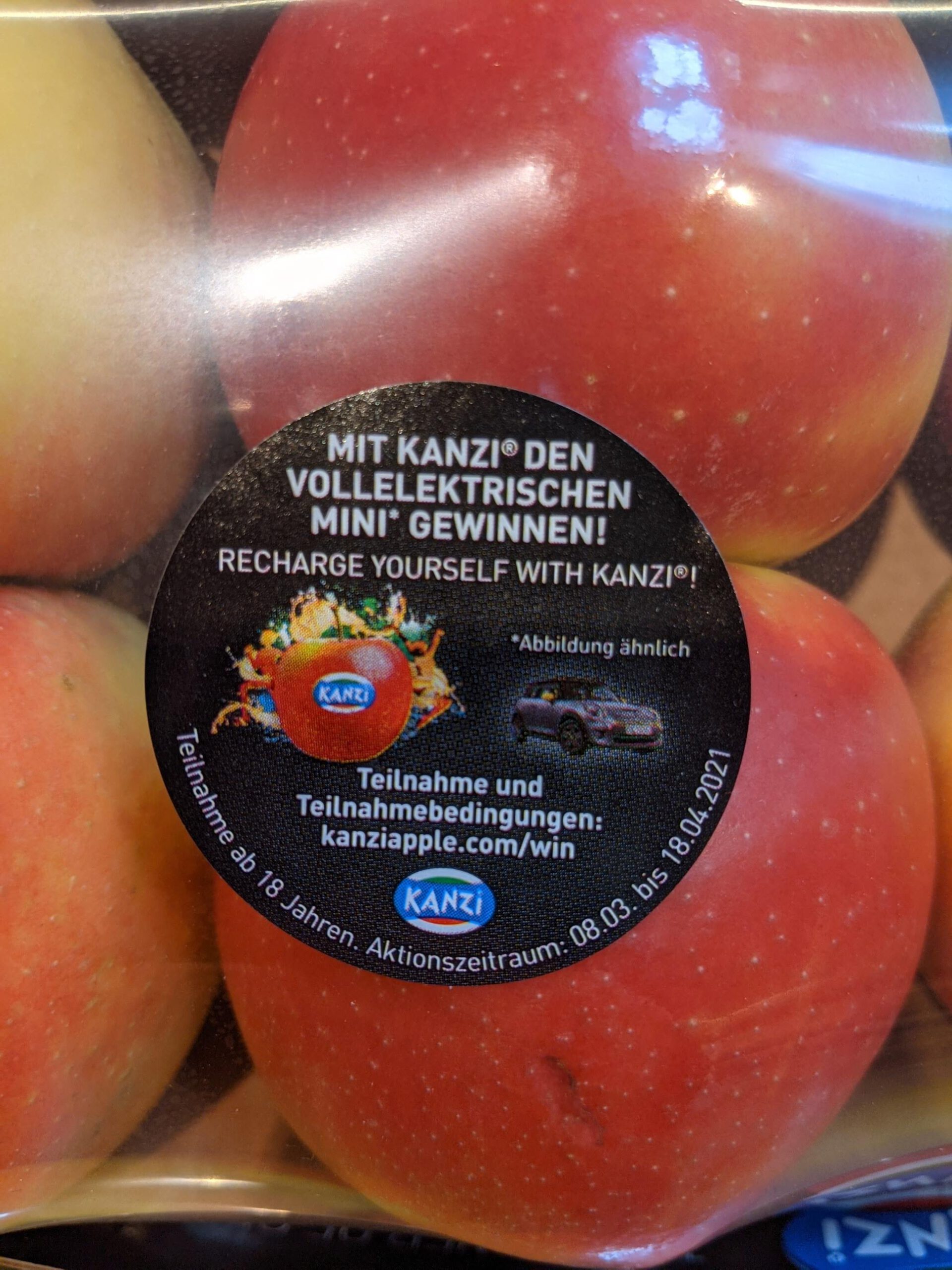 Kanzi Apple: vollelektronischen Mini gewinnen