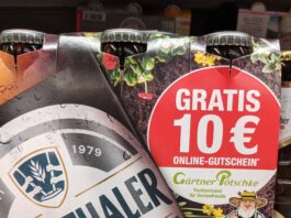 Clausthaler: 10 Euro Gutschein Code für Gärtner Pötschke gratis