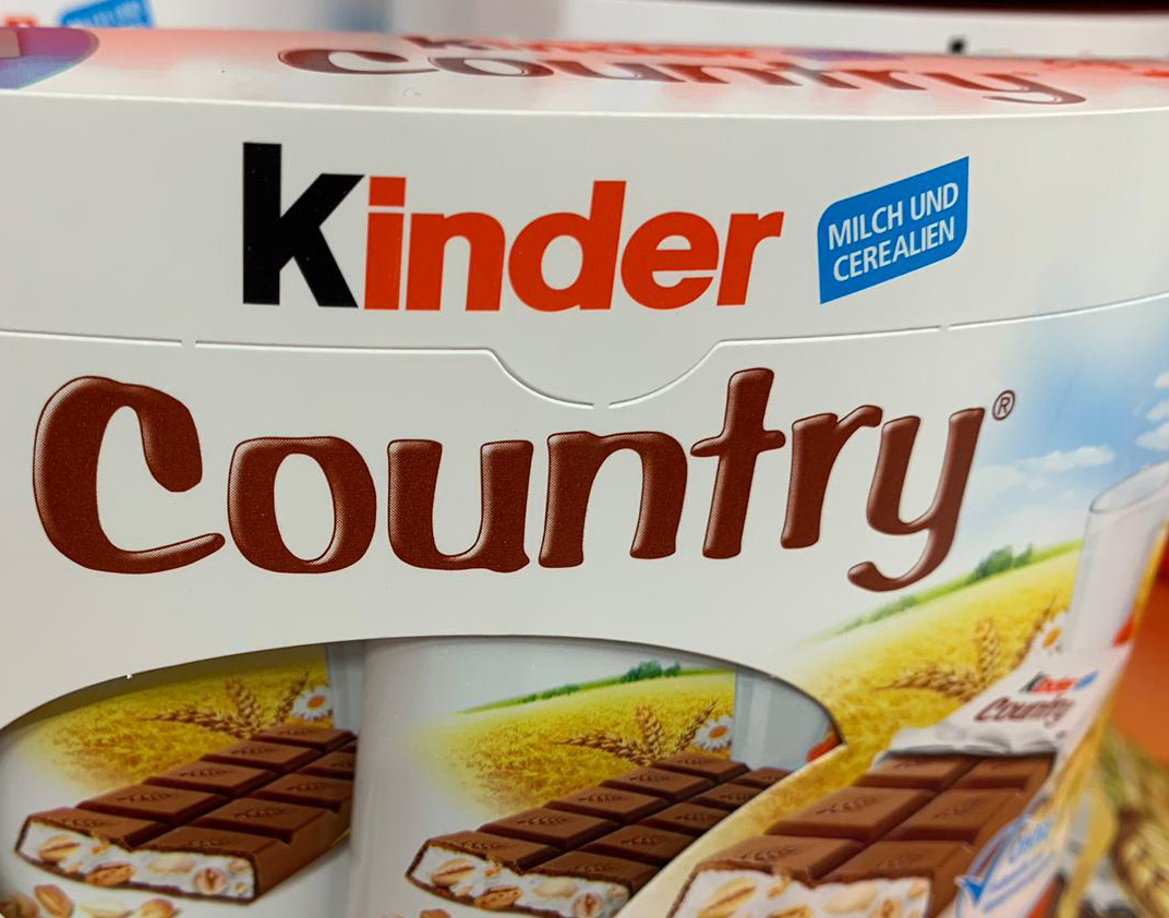 Kinder Country gratis probieren - täglich 1000 Proben gewinnen