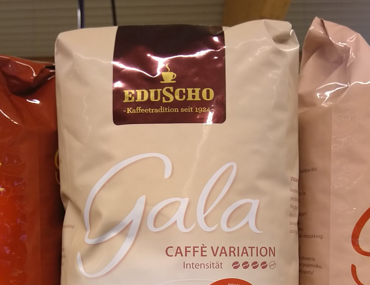 Eduscho Gala Kaffee kaufen, Urlaubsgeld gewinnen - Kassenbon hochladen