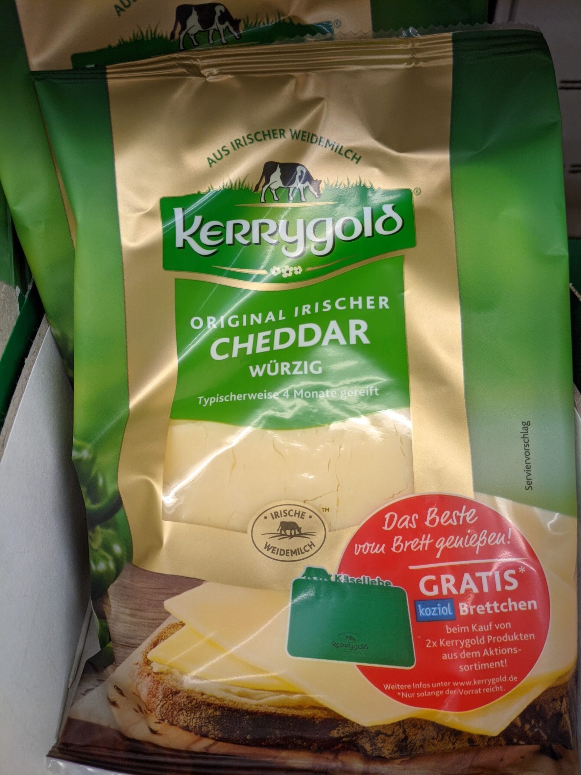 Kerrygold: Brettchen gratis von Koziol - Kassenbon hochladen