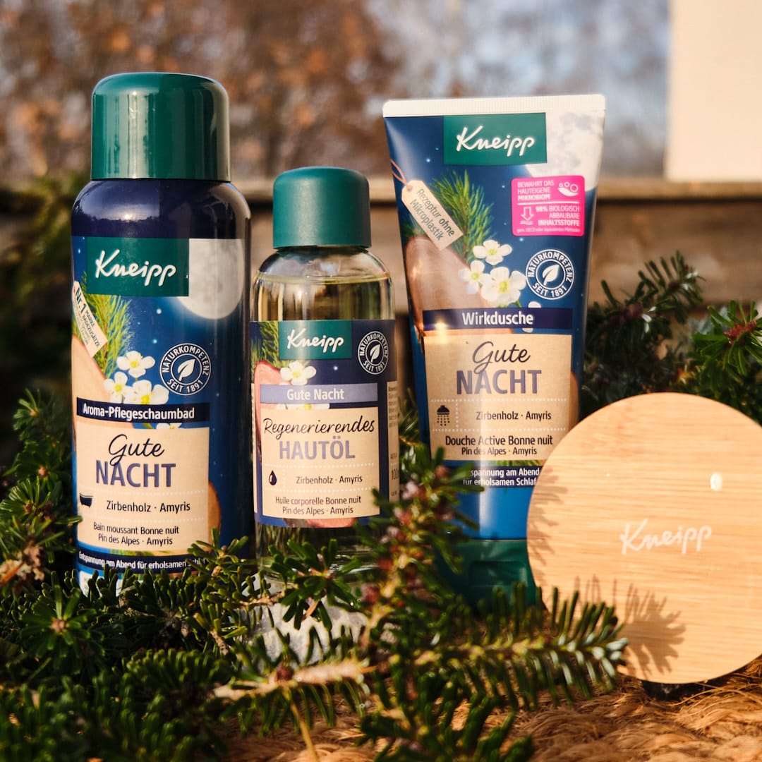 Kneipp Entspannung & Schlaf: Gute Nacht Produkte