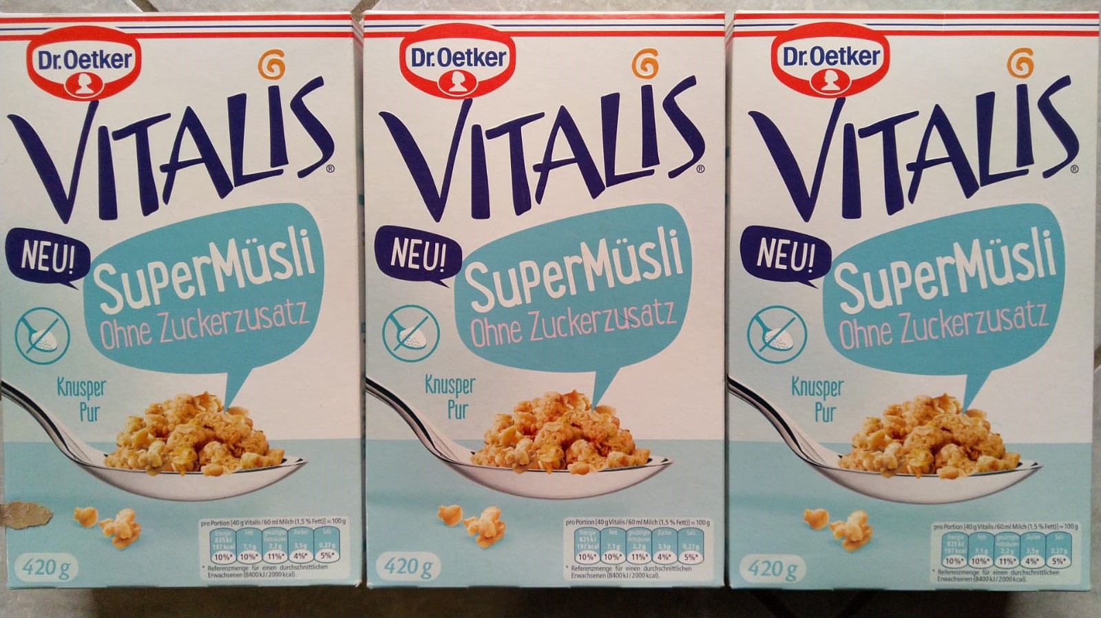 Dr. Oetker Vitalis: Erlebnispakete gewinnen - Code eingeben