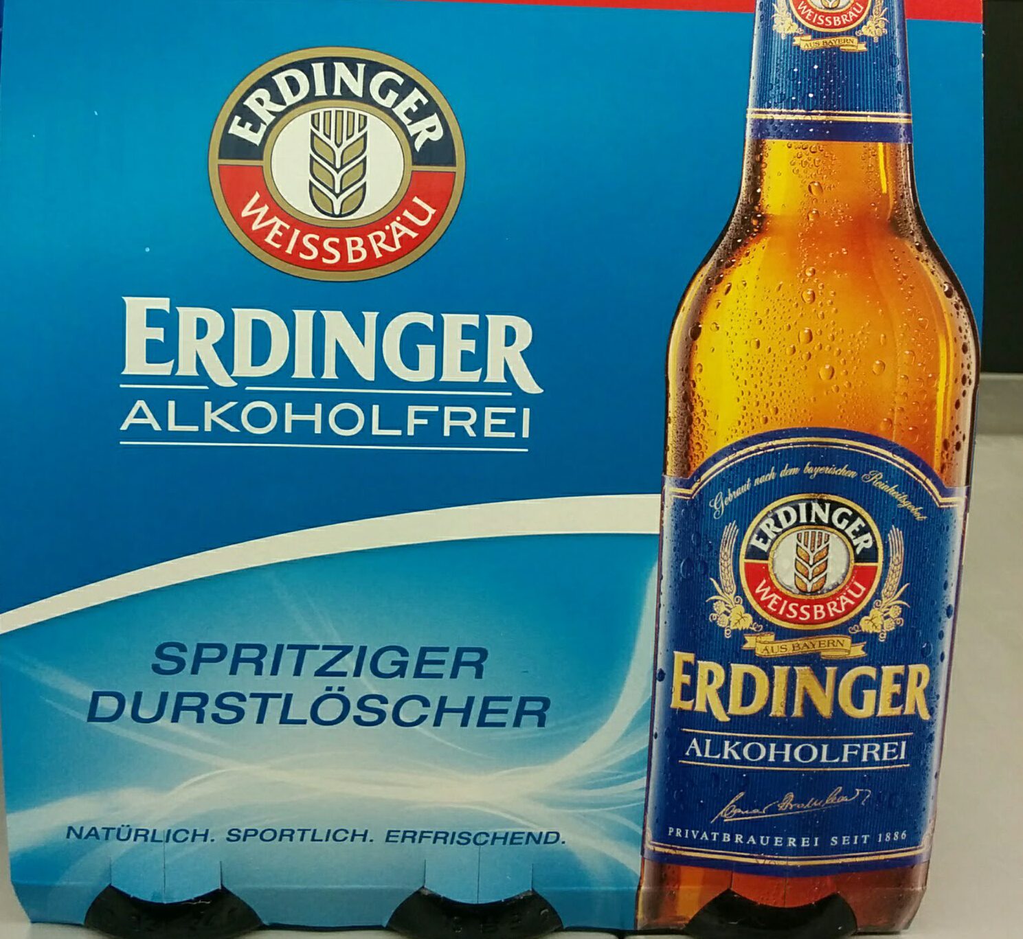 Erdinger Alkoholfrei: Bikes, Fitnessuhren, Rucksäcke gewinnen - Kassenbon hochladen