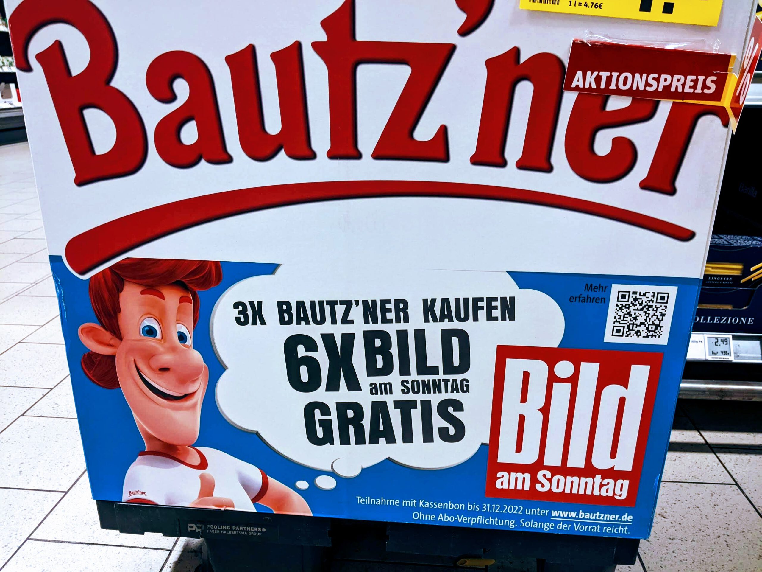 Bautzner: Bild am Sonntag Mini-Abo gratis