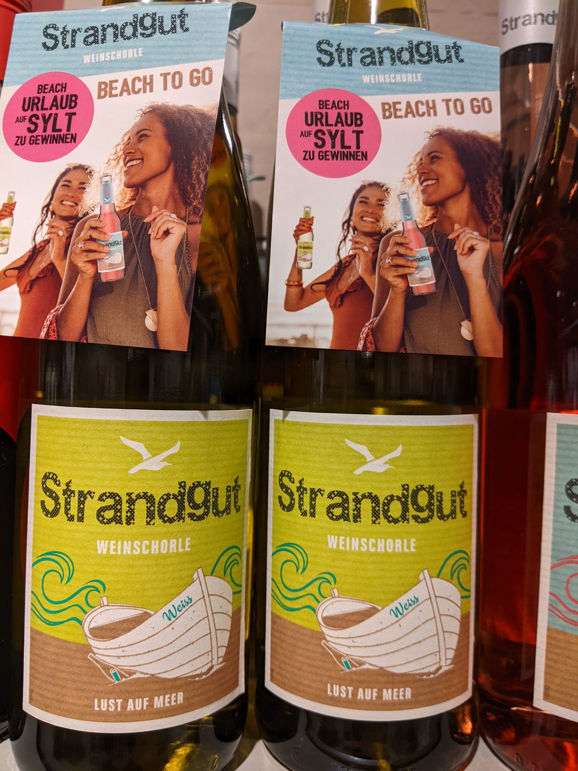 Strandgut Weinschorle: Beach to go: Sylt-Urlaub gewinnen Strandgut Weinschorle: Beach to go: Sylt-Urlaub gewinnen