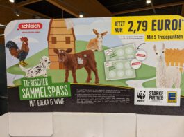 Edeka & WWF Tierischer Sammelspaß: Schleich Farm World Tier-Figuren gratis