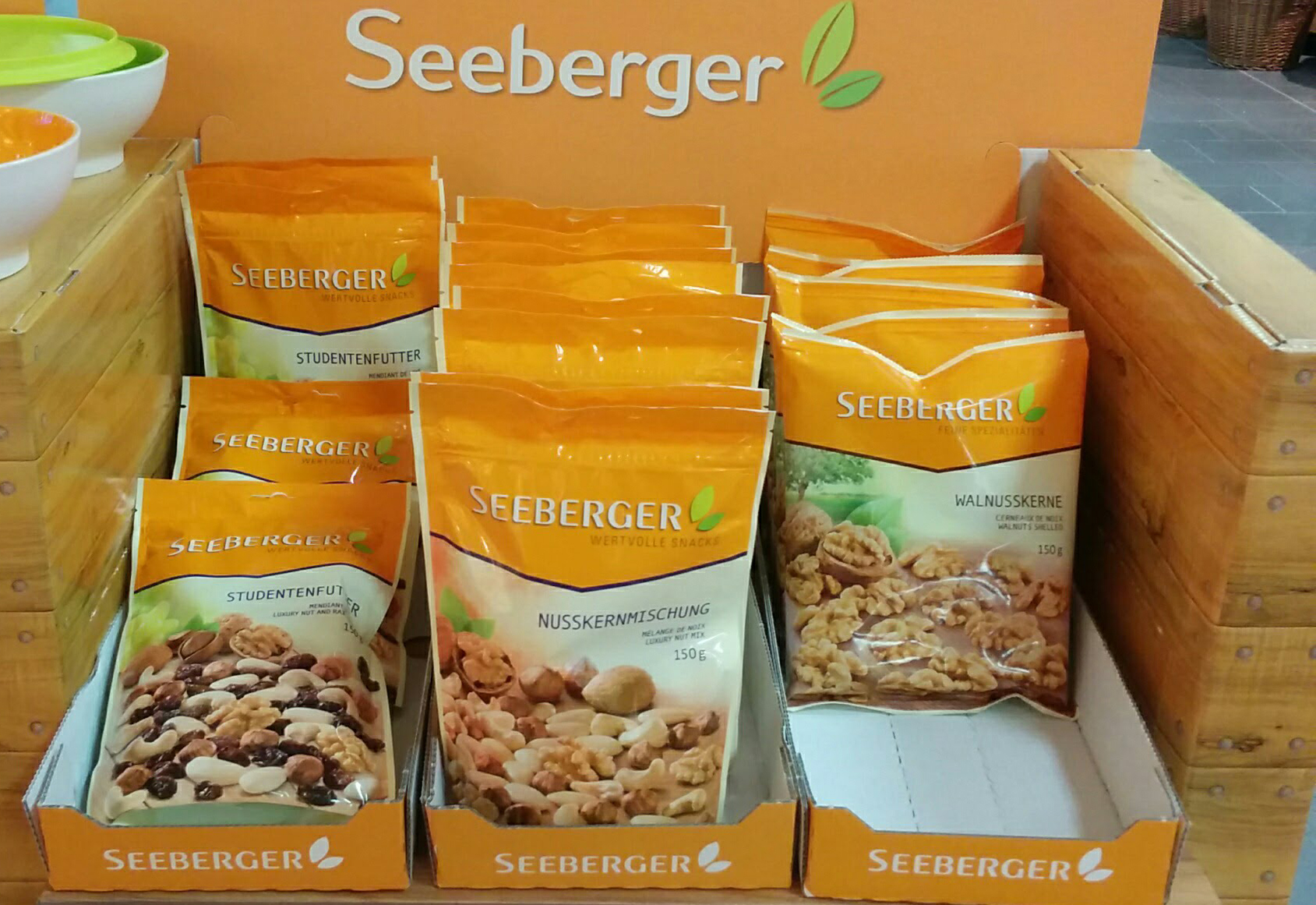 Seeberger: Snackschale gratis