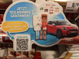 Ferrero: Mini Cooper SE gewinnen